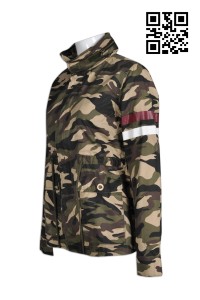 J601 Order camouflage overcoat  online order fashion windbreakers  jacket supplier  tactical uniform fire-resistant tactical uniform